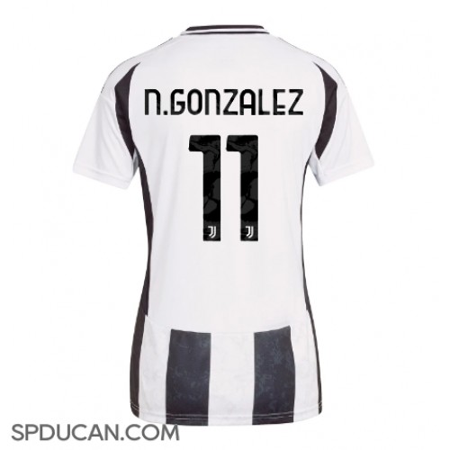 Zenski Nogometni Dres Juventus Nicolas Gonzalez #11 Domaci 2024-25 Kratak Rukav